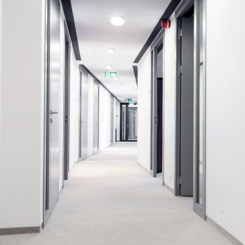 LED fürdőszobai mennyezeti lámpa, felületre szerelhető, 18W, 1890lm, 4000K, 120°, fehér, IP65, Nairos Kobi