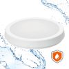 LED fürdőszobai mennyezeti lámpa, felületre szerelhető, 24W, 2520lm, 4000K, 120°, fehér, IP65, Nairos Kobi