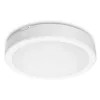 LED fürdőszobai mennyezeti lámpa, felületre szerelhető, 24W, 2520lm, 4000K, 120°, fehér, IP65, Nairos Kobi