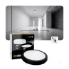 LED fürdőszobai mennyezeti lámpa, felületre szerelhető, 24W, 2280lm, 4000K, 120°, fekete, IP65, Nairos Kobi