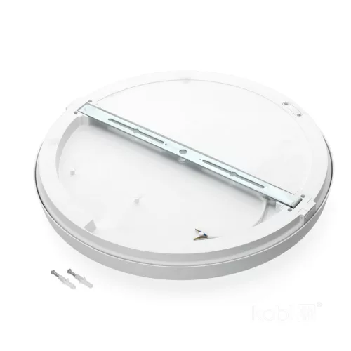 LED fürdőszobai mennyezeti lámpa, felületre szerelhető, 36W, 3780lm, 4000K, 120°, fehér, IP65, Nairos Kobi