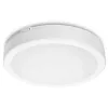 LED fürdőszobai mennyezeti lámpa, felületre szerelhető, 24W, 2520lm, 4000K, 120°, mozgás- és alkonyérzékelővel, fehér, IP65, Nairos Kobi