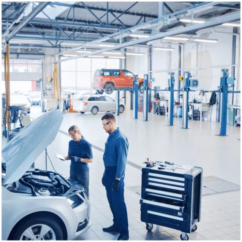 Lámpa szett: Hermetikus ipari lámpatest 2x120cm + LED fénycső T8 18W 6500K Hideg IP65 Kobi