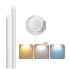 Lámpakészlet: Hermetikus ipari lámpatest G2 + 2x LED fénycső T8 18W 120cm 4000K Semleges IP65 Kobi