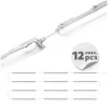 Lámpakészlet: Hermetikus ipari lámpatest G2 + 2x LED fénycső T8 18W 120cm 4000K Semleges IP65 Kobi
