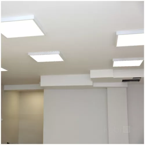 Felületre szerelhető LED panel 36W 4320lm 4000K 120° Semleges fehér doboz 60x60cm Brisbane Kobi