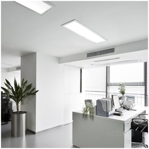 Felületre szerelhető LED panel 36W 4320lm 4000K 120° Semleges fehér 30x120cm Brisbane Kobi