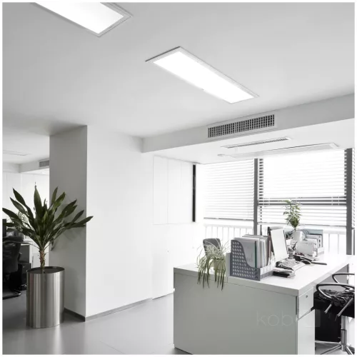 Felületre szerelhető LED panel 36W 4320lm 4000K 120° Semleges fehér 30x120cm Brisbane Kobi