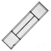 Felületre szerelhető LED panel 36W 3960lm 4000K 120° Semleges fekete 30x120cm Brisbane Kobi