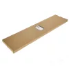 Felületre szerelhető LED panel 36W 3960lm 4000K 120° Semleges fekete 30x120cm Brisbane Kobi