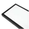 Felületre szerelhető LED panel 36W 3960lm 4000K 120° Semleges fekete 30x120cm Brisbane Kobi