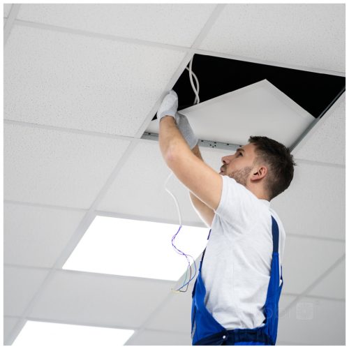 Felületre szerelhető LED panel 25W 3120lm 4000K 120° Semleges fehér 30x60cm Nelio Kobi