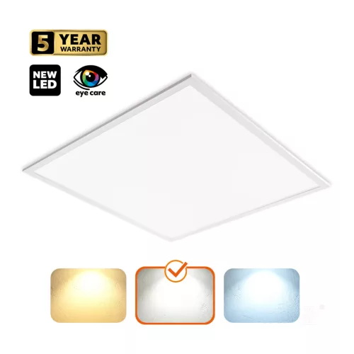 Nelio Kobi Felületre Szerelt LED Panel 36W 4320lm 4000K 120° Semleges Fehér Doboz 60x60cm