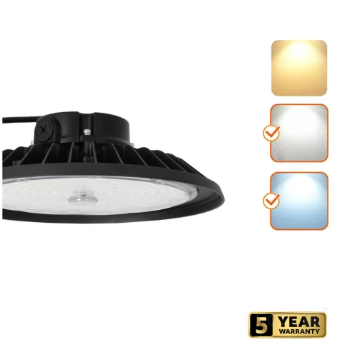 Rio Pro Kobi LED ipari világítás, 200W, 28000lm CCT, fekete, IP66, IK10