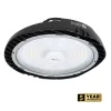 Ipari LED magas öböllámpa 150W 24000lm 4000K semleges fekete IP65 IK07 Nina Pro Kobi
