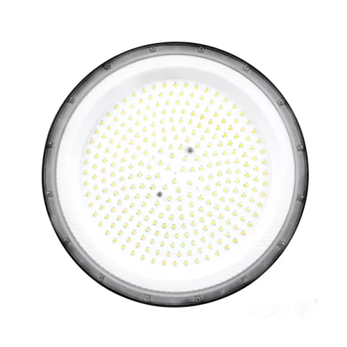 Ipari LED öböllámpa 100W 12000lm 4000K semleges fekete IP65 IK10 Graza Kobi