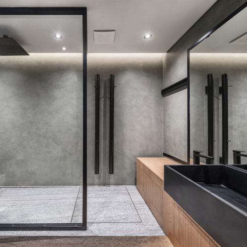 Süllyesztett halogén spotlámpa, kerek, GU10, fekete, Kobi