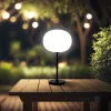 LED asztali lámpa 2W 180lm 3000K Meleg 280° Újratölthető fehér IP54 Venezia Kobi