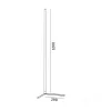 Play Kobi 6W RGB 180° LED állólámpa, újratölthető, fekete