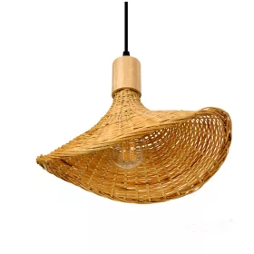 Dekoratív bambusz függőlámpa E27 Boho Bimini Kobi