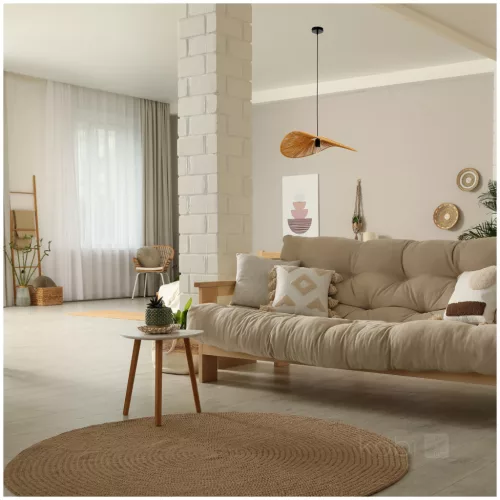 Dekoratív bambusz függőlámpa E27 Verona Kobi