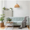 Dekoratív függőlámpa bambusz E27 Boho Bayos Kobi