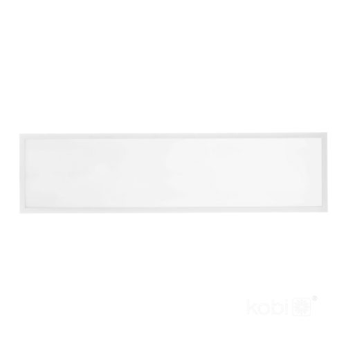 Felületre szerelhető LED panel 40W 4400lm 4000K 90° Semleges UGR19 Fehér 30x120cm Capri Pro Kobi