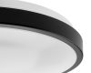 Mennyezeti LED lámpatest Mennyezeti Fali lámpa ROMERO 2xE27 IP20 Fekete KOBI