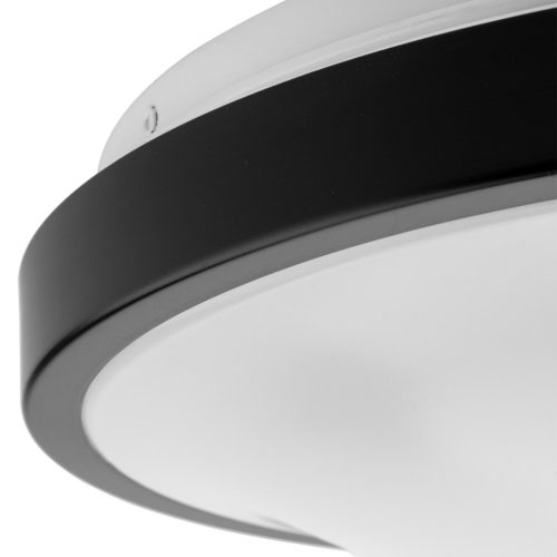 Mennyezeti LED lámpatest Mennyezeti Fali lámpa ROMERO 2xE27 IP20 Fekete KOBI