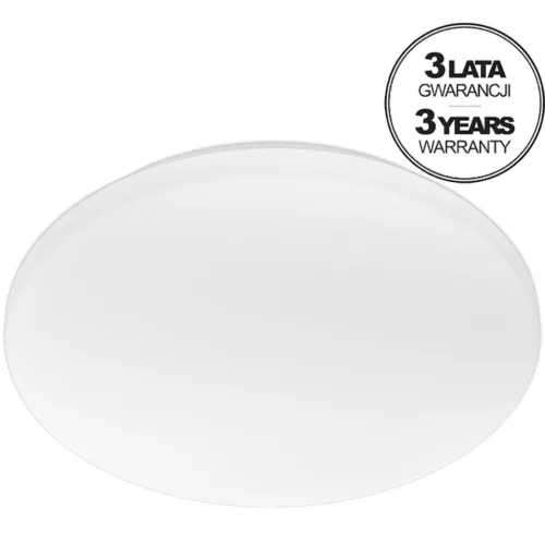 LED felületre szerelhető mennyezeti fürdőszobai lámpa 13W 4000K IP44 SOFI LX mozgásérzékelővel, fehér 28cm