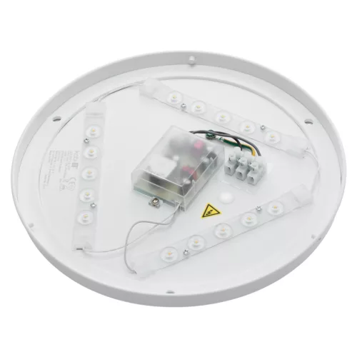 LED felületre szerelhető mennyezeti fürdőszobai lámpa 13W 4000K IP44 SOFI LX mozgásérzékelővel, fehér 28cm
