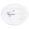 LED felületre szerelhető mennyezeti fürdőszobai lámpa 18W 4000K IP44 mozgásérzékelővel ZOE LX fehér 30cm