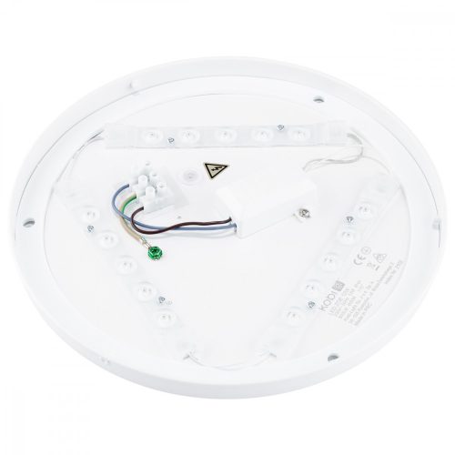 LED felületre szerelhető mennyezeti fürdőszobai lámpa 18W 4000K IP44 mozgásérzékelővel ZOE LX fehér 30cm