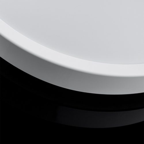 LED felületre szerelhető mennyezeti fürdőszobai lámpa 24W 4000K IP44 mozgásérzékelővel ZOE LX fehér 35cm