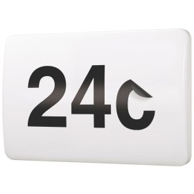   LED kerti lámpa világító házszám NUMOS homlokzati fali lámpa 7W 4000K IP65 Kobi érzékelő