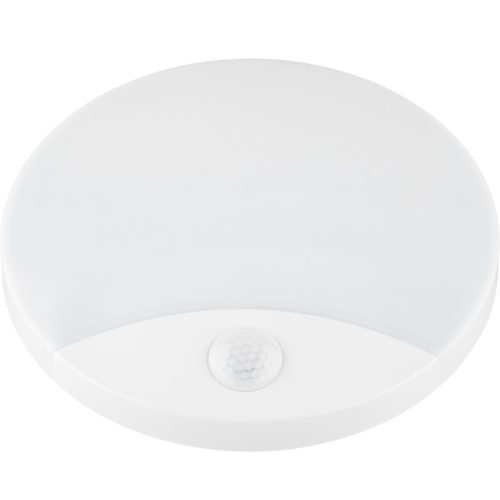 Felületre szerelhető lámpa Mennyezeti LED fali lámpa mozgás- és alkonyérzékelővel 10W semleges szín 4000K IP44 ORBIS Kobi