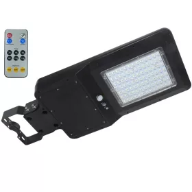  Solar LED reflektor Lámpa 40W 4000K Semleges 4800lm IP65 Kobi mozgásérzékelő + távirányító