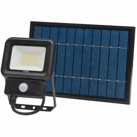   Solar LED reflektor lámpa 20W 6500K hideg 1400lm IP65 Kobi mozgásérzékelő