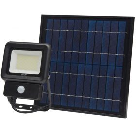   Solar LED reflektor lámpa 30W 6500K hideg 2100lm IP65 Kobi mozgásérzékelő
