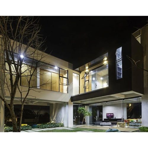 LED spotlámpa napelemes lámpa 30W 4000K 4800lm IP65 mozgásérzékelő + távirányító KOBI