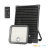 LED napelemes reflektor kültéri kertre 30W 4800lm CCT 360° napelemes mozgásérzékelővel IP65 fekete MHCS Kobi