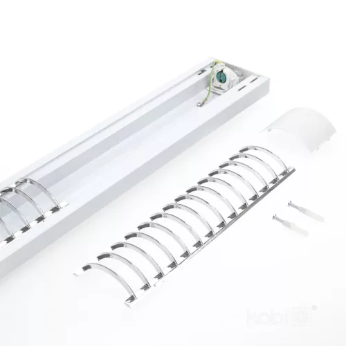 LED Lámpa Lineáris Lámpatest G13 Szürke 120cm Zebra Kobi