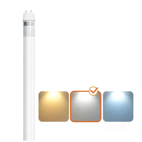 LED fénycső T8 G13 18W 4000K 1800lm Semleges 120cm LED2B Kobi