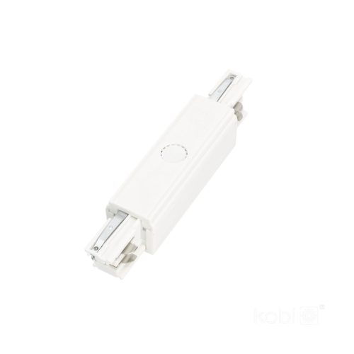 Csatlakozó 3 áramkörű és külső gyűjtősínhez, fehér, Kobi