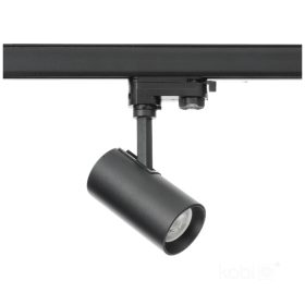   Nextrack Kobi 3 áramkörös sínre szerelhető reflektor, GU10, fekete színben