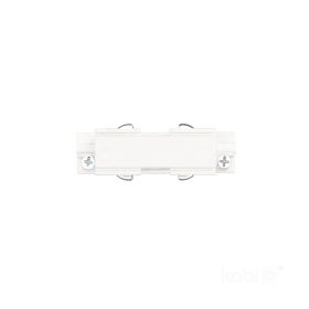   Csatlakozó 3 áramkörű és belső gyűjtősínhez, fehér Kobi