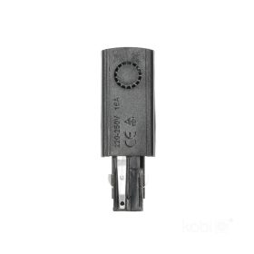   Tápegység 3 áramkörű sínhez Bal oldali fekete Kobi tápegység