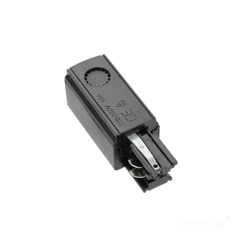 Tápegység 3 áramkörű sínhez Bal oldali fekete Kobi tápegység