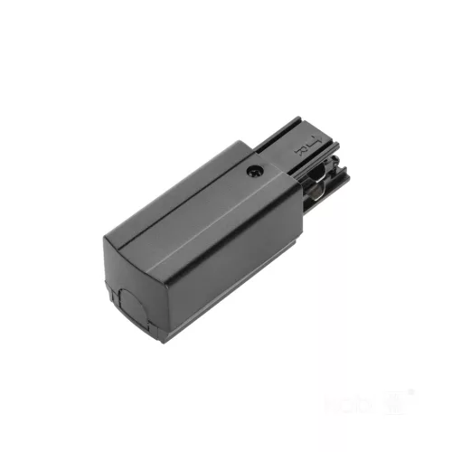 Tápegység 3 áramkörű gyűjtősínhez, jobb oldali tápegység, fekete, Kobi