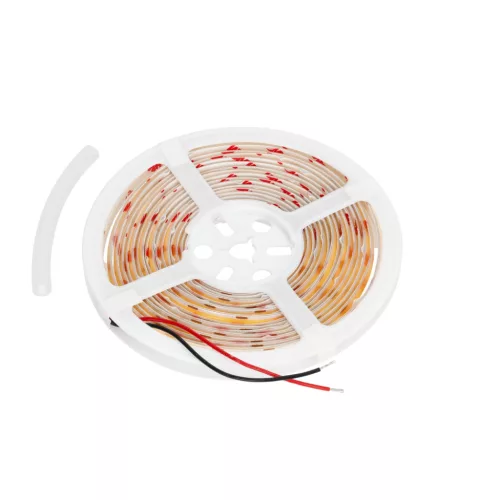 LED szalag kültéri 5W 430lm 3000K Meleg 1600LED 12V 5m IP65 CRI90 Tramo Prémium Kobi